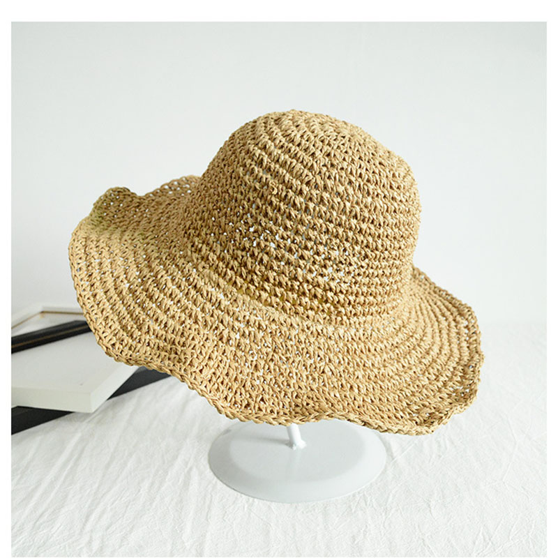 2021 Opvouwbare Zomer Nieuwe V - Bucket Hat Straw recensie en prijs